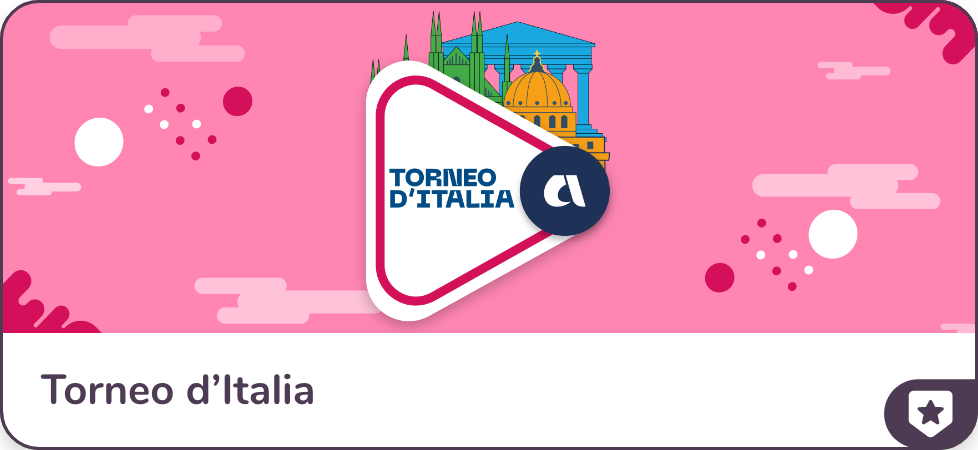 Card con grafica personalizzata dell'evento in app