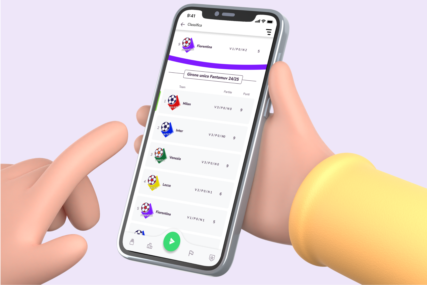 Classifica FantaMUV 24/25