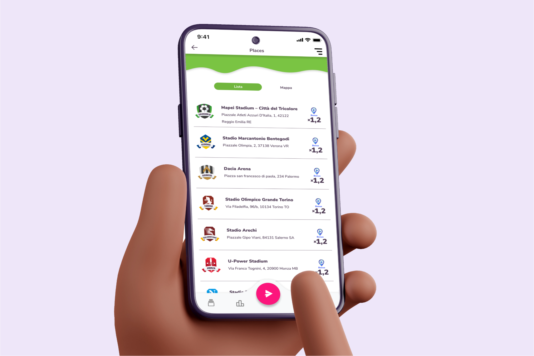 Places degli Stadi - FantaMUV 24/25 